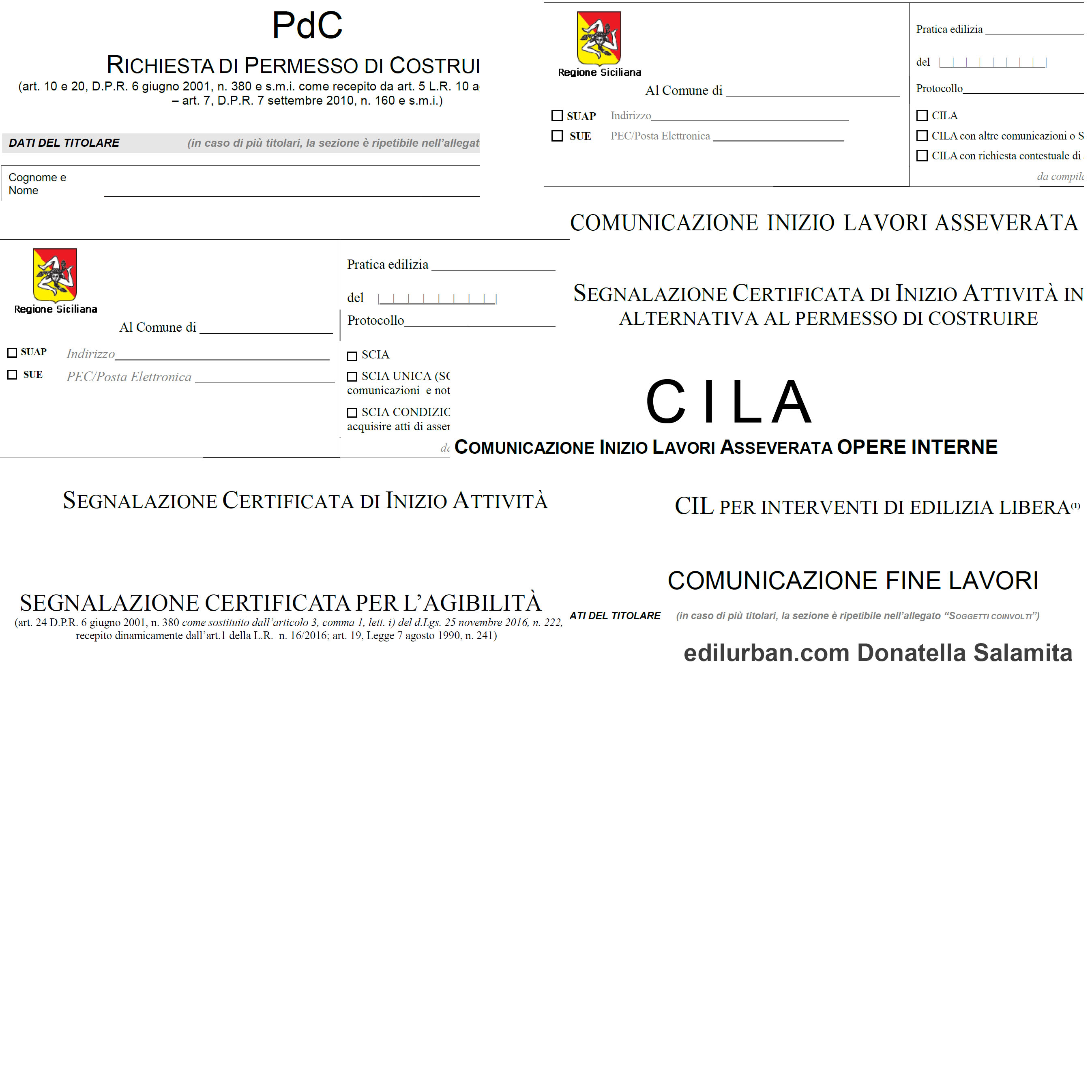 Moduli Edilizia Regione Sicilia 2025: Download e Aggiornamenti