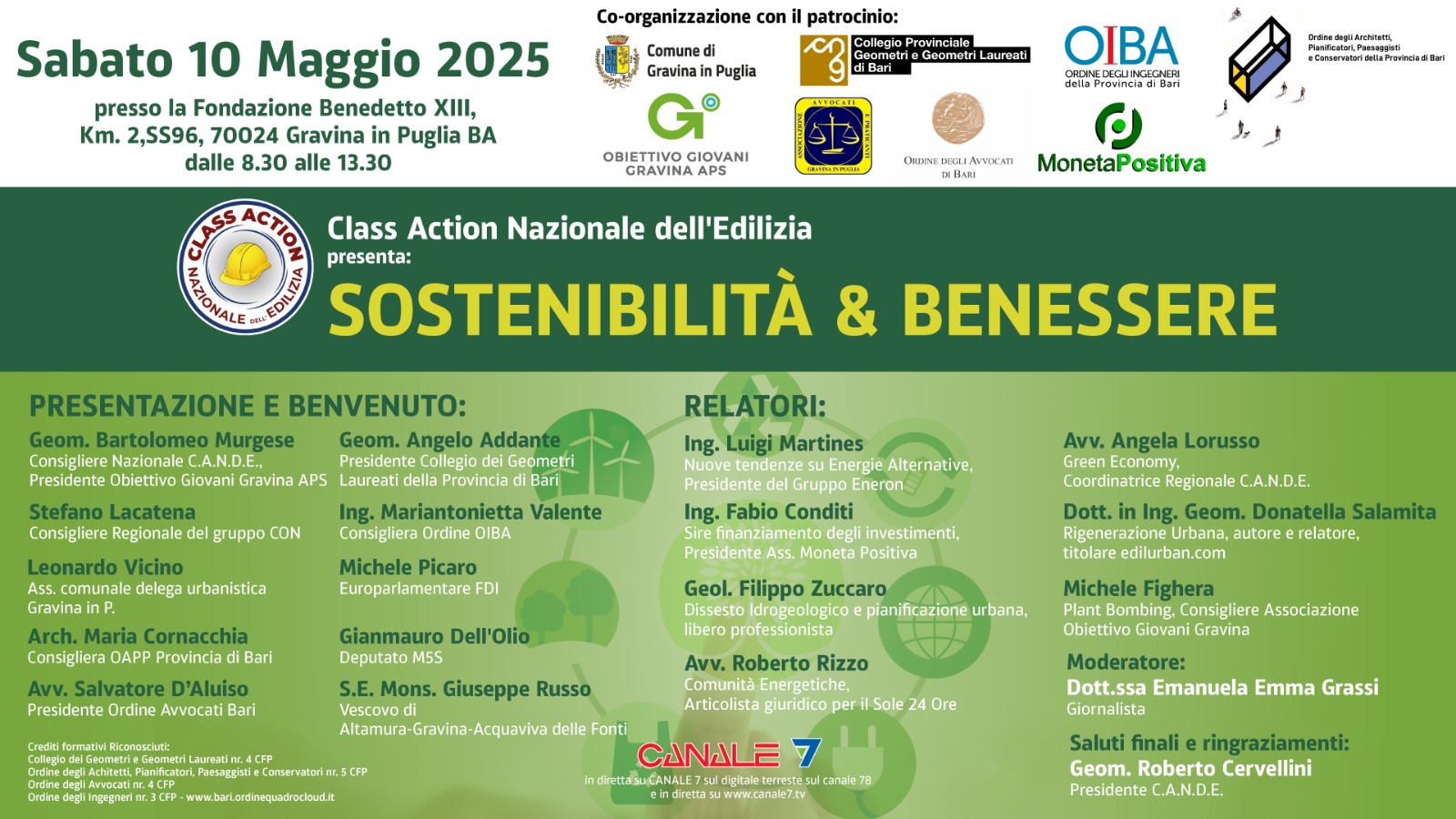 Convegno “Sostenibilità & Benessere”